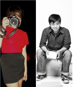 Isabel Salazar (left) and Michael Yichao Wang (right) are two of this year's Michael Kanin Playwriting awardees.