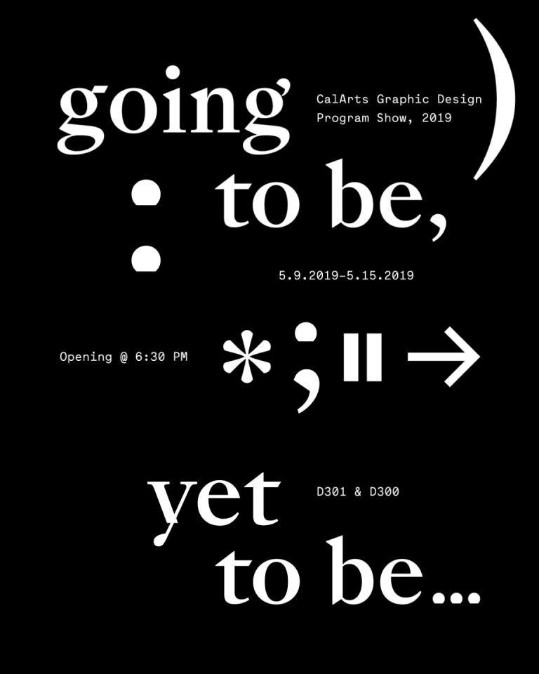CalArts Graphic Design Program Show On View May 9 15