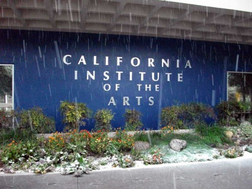 Snow at CalArts