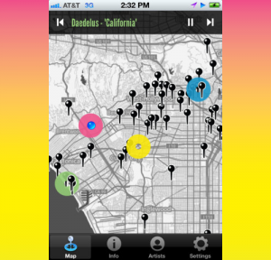 Soundmap App Made in L.A. Soundmap iPhone App Features Artist, ‘CalArts Groupie ...
