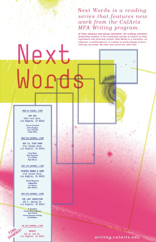 Next Words poster