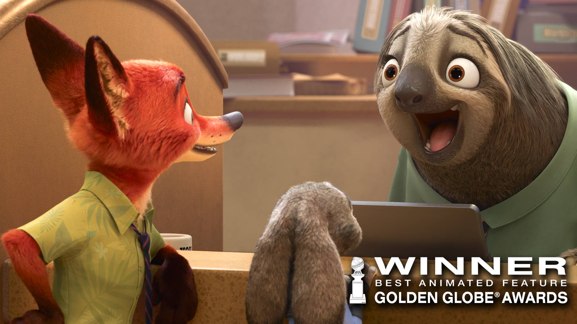 Zootopia Wins Best Animated Film at the 2017 Golden Globes