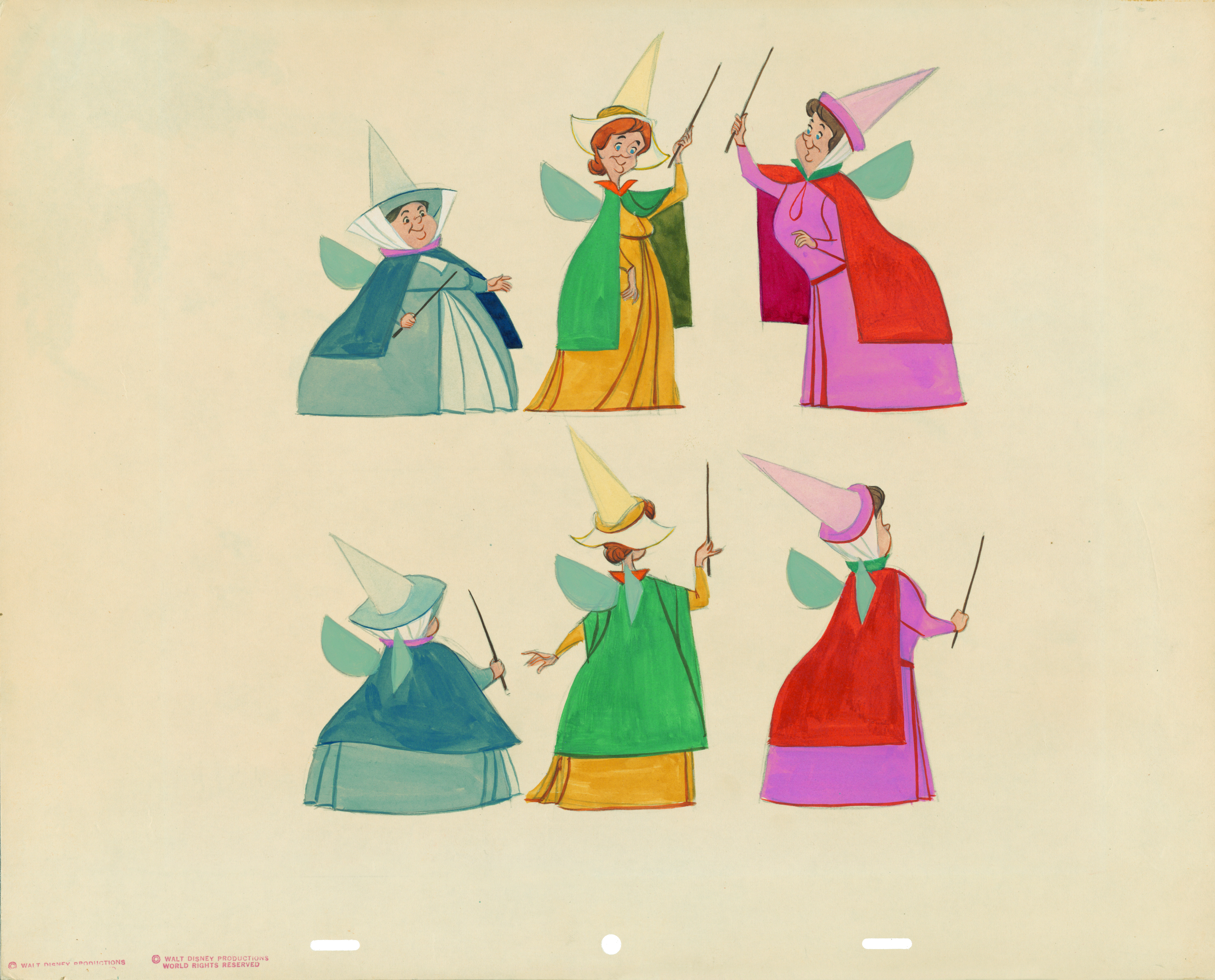Disney Marc Davis シンデレラ ジャック＆ガス 額装アート 8/15まで