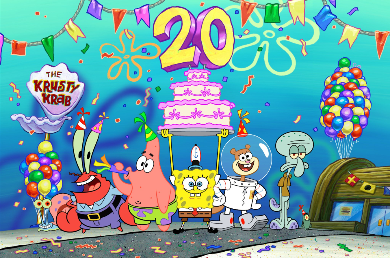 Spongebob Celebrates 20 Years With Anniversary Special