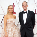 Dana Murray and Pete Docter in formal wear