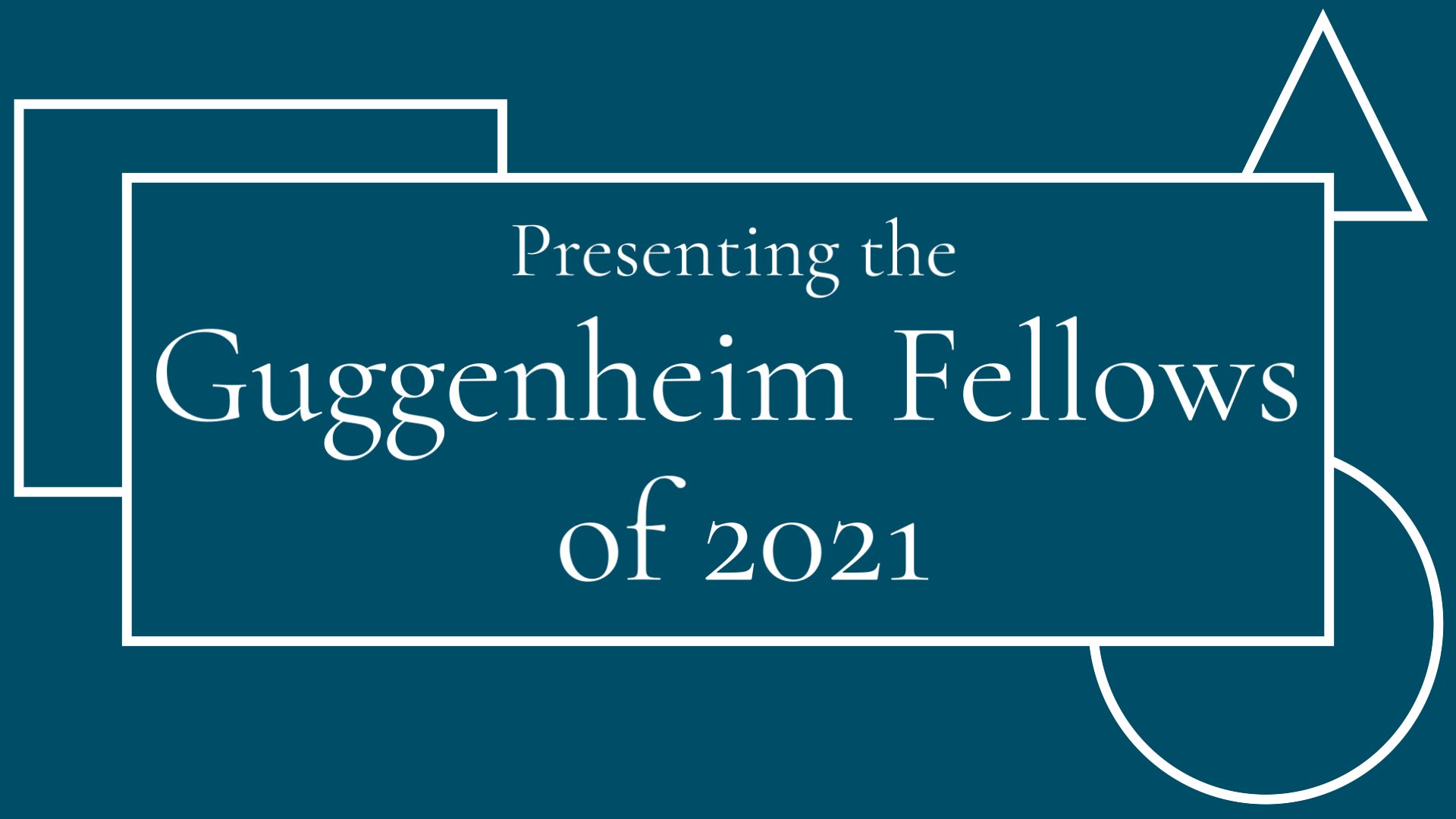 Calartians Awarded 2021 Guggenheim Fellowships 1636